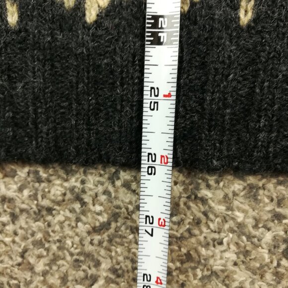 Vintage Woolrich Sweater Wool Blend Fair Isle Reindeer Crewneck Pullover Mens XL - Picture 7 of 9